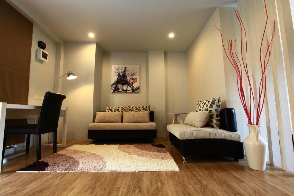 The One Residence Hotel Bangkok Zimmer foto